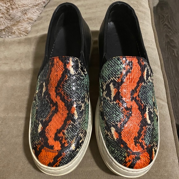 McQ Python /Slip On/ Platform Sneakers - Size 38 - Picture 1 of 6